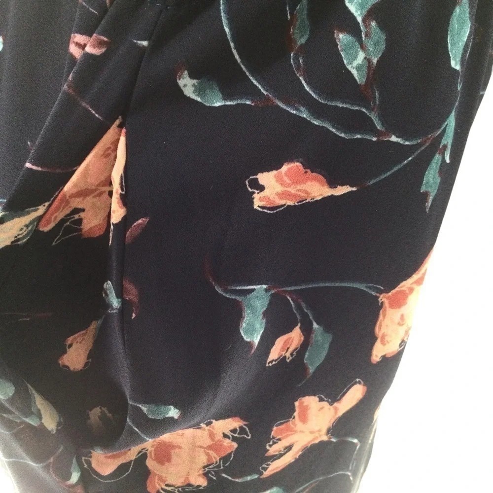 Lulus Women’s‎ Floral Button Down Cinched Waist Midi Dress